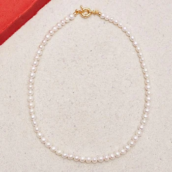 Stilingas, paprastas laukinės gamtos perlų vėrinį prabangūs aukštos kokybės gėlavandenių perlų papuošalų, aksesuarų, rankų darbo dovanos draugams
