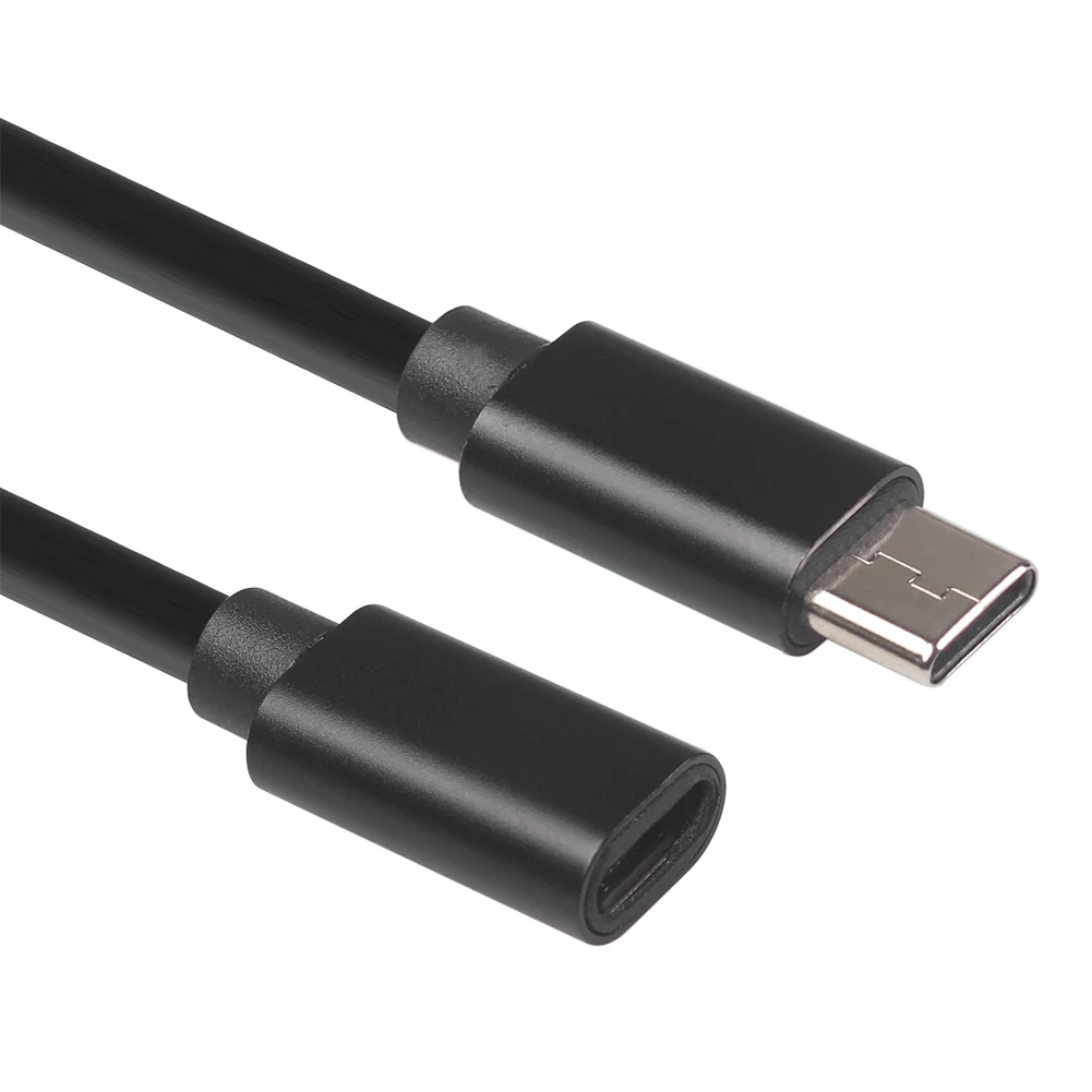 1,5 m, Tipas-C, Vyrų ir Moterų Pratęsimo Kabelis USB 3.1 Duomenų Įkrovimo Jungtį, Aliuminio Oksidas Shell Plug