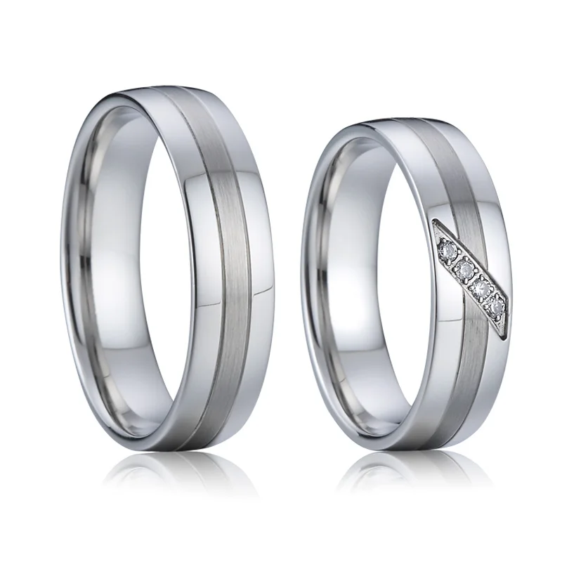 1 Pora JAV Vakarų Porą Vestuvinių Žiedų Rinkinys, Skirtas Vyrų Ir Moterų Mylėtojas Aljanso Papuošalai Santuokos Jubiliejų Pasiūlymą Žiedas