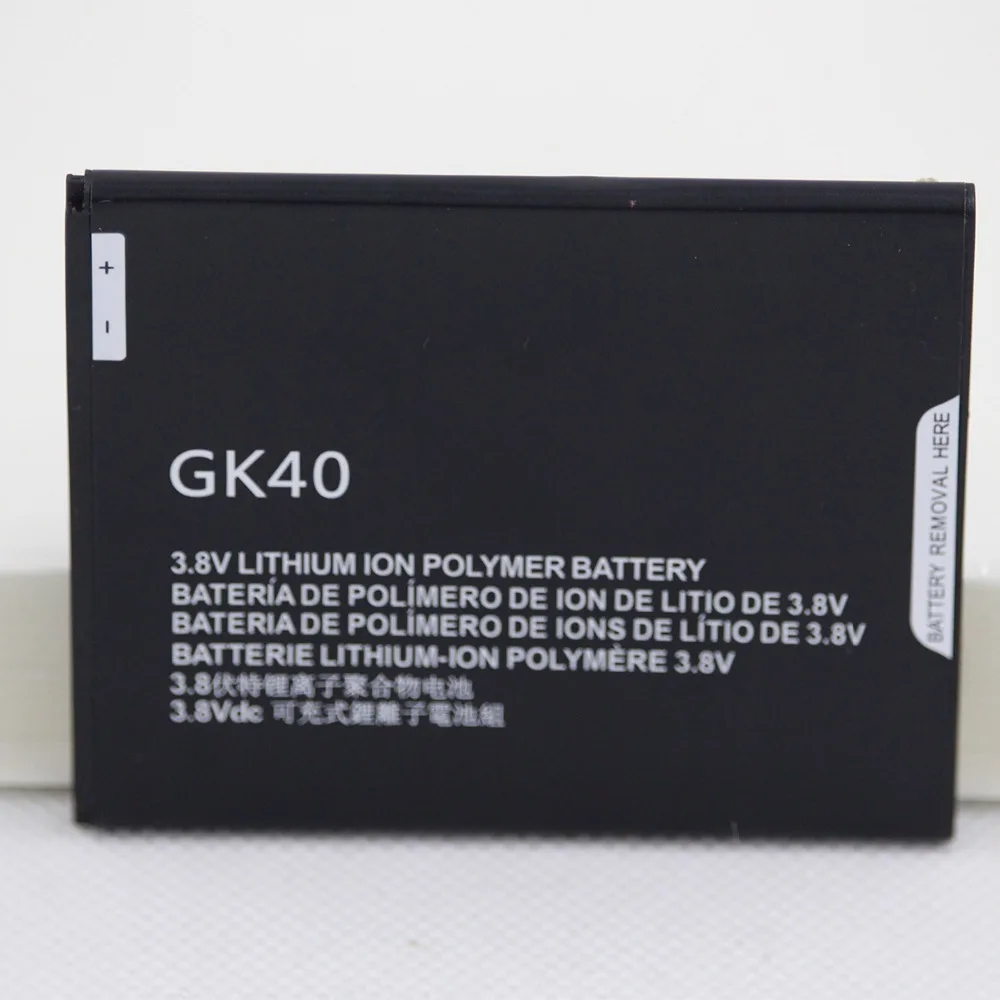 10vnt/daug Bateriją GK40 Už Motorola Moto G4 Žaisti XT1600 XT1607 XT1609 MOT1609BAT 2800mAh GK40 Ličio Telefono Baterija