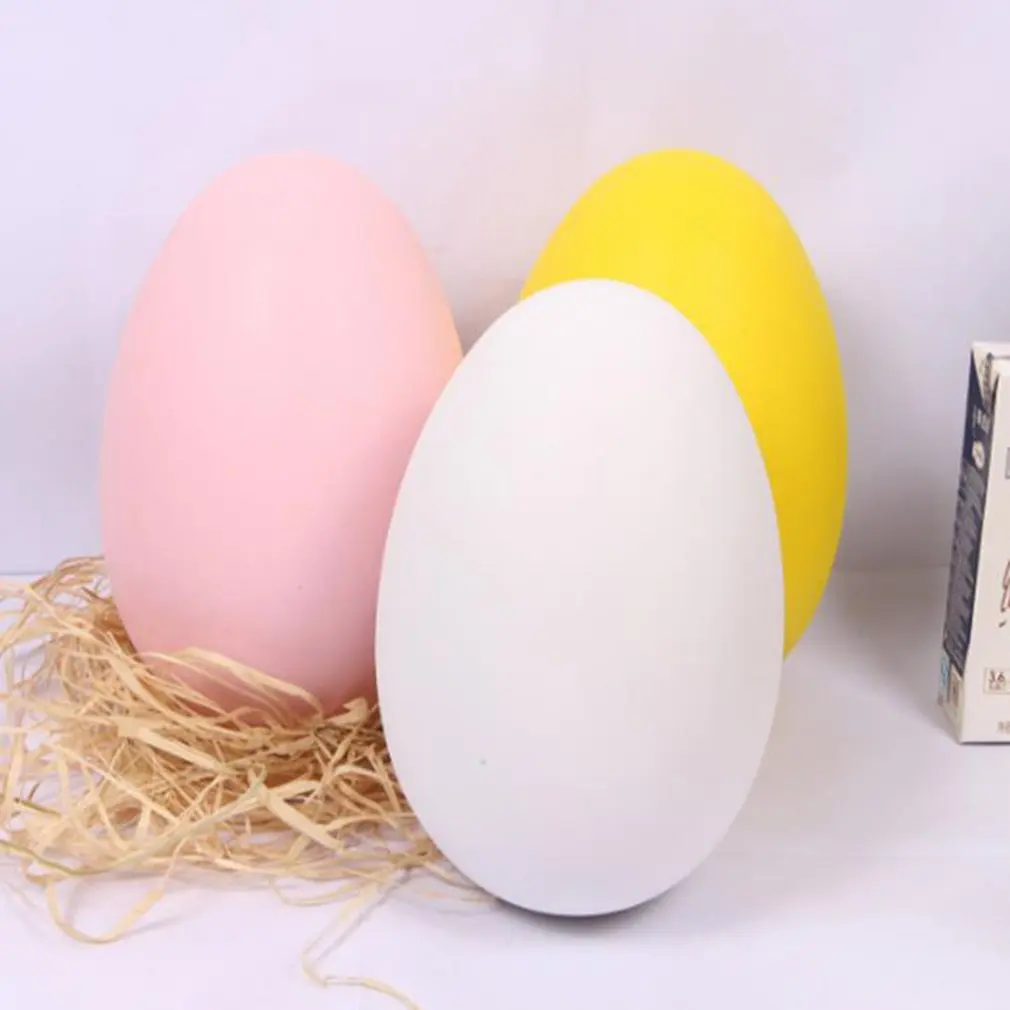 12pcs 4*6cm Velykų Kiaušiniai Atidaryti Plastikinių Trapus Šalis Dekoro 