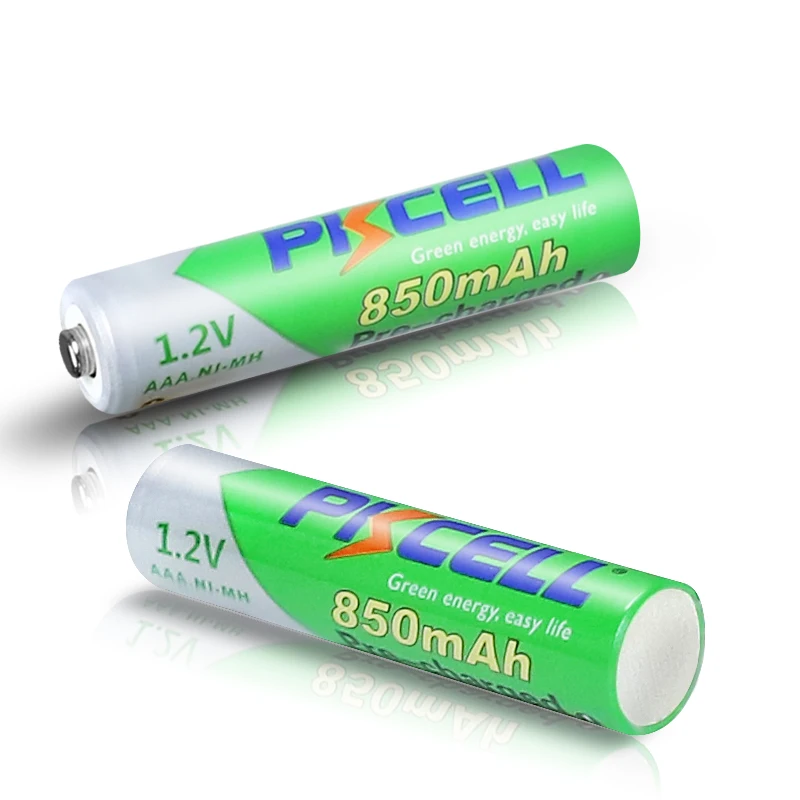 12pcs PKCELL AAA Baterijos 1.2 V 850mah NI-MH Įkraunamos AAA baterijos LSD 3A akumuliatorių ir 3Pcs AA/AAA Baterijos laikymo Turėtojas