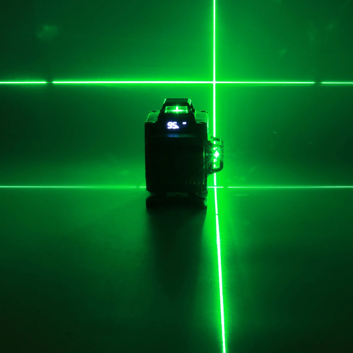 16 Eilutės 4D Lazerio Lygio Žalia Lemputė LED Ekranas, Auto Savarankiškai Lygiava 360 Pasukimo Priemonė Horizontalus Vertikalus Kryžiaus Nuotolinio Valdymo