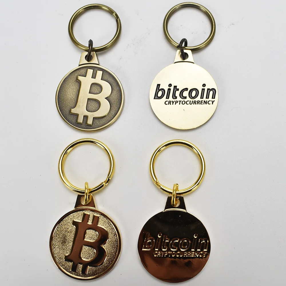 18pcs Aukso Bitcoin Monetos Litecoin BTC Eth XRP Brūkšnys Kriptografijos Surinkimo Metalo monetos