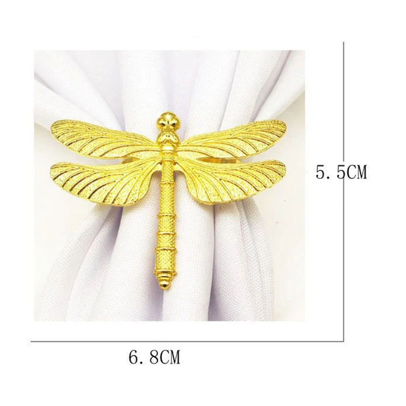 1PCS Dragonfly Servetėlių Žiedas 