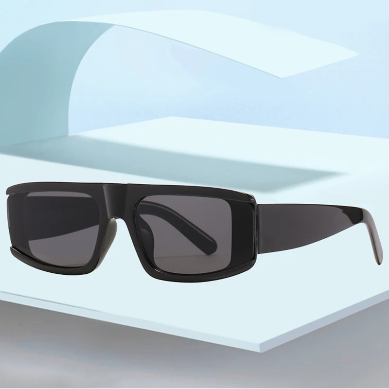 2021 Naujas Mados Akiniai nuo saulės Moterims Prekės ženklo Dizaineris Retro Stačiakampio Derliaus Saulės Akiniai Moterų UV400 Lens Eyewears