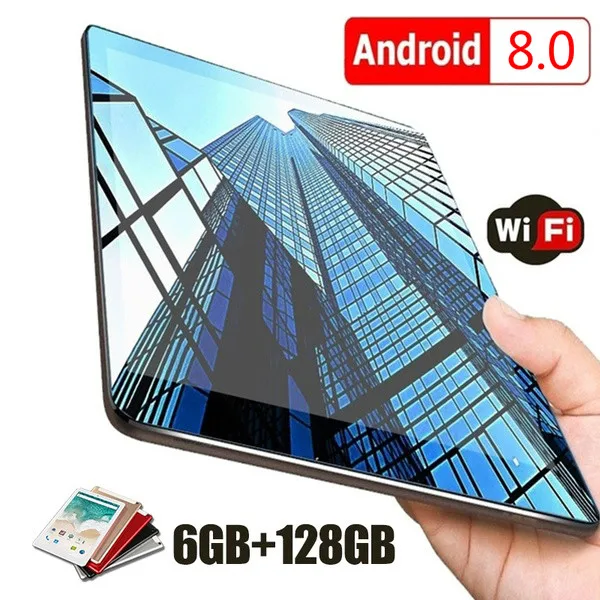 2021 Naujas WiFi 10 Colių Android Tablet Dešimt Core Android 9.0 Buletooth 4G Tinklo Ryšio Telefoną, Planšetinį kompiuterį Dovanos(RAM 6G+ROM128G)