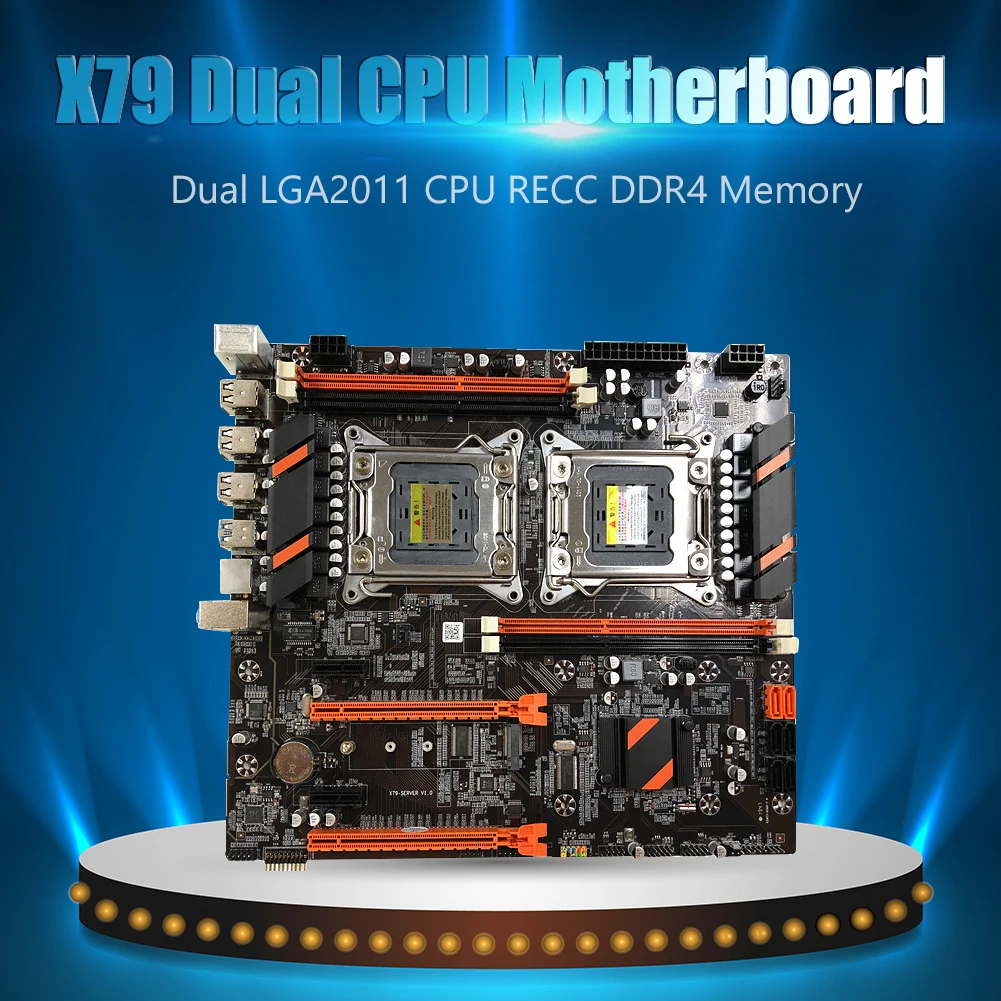 2021 Naujas X79 Dual CPU LGA 2011 16 DDR3 USB Prievadų SATA PCIE X16 PUBG Žaidimų Plokštė 32GB DDR3 ECC REG Atminties Rinkinys