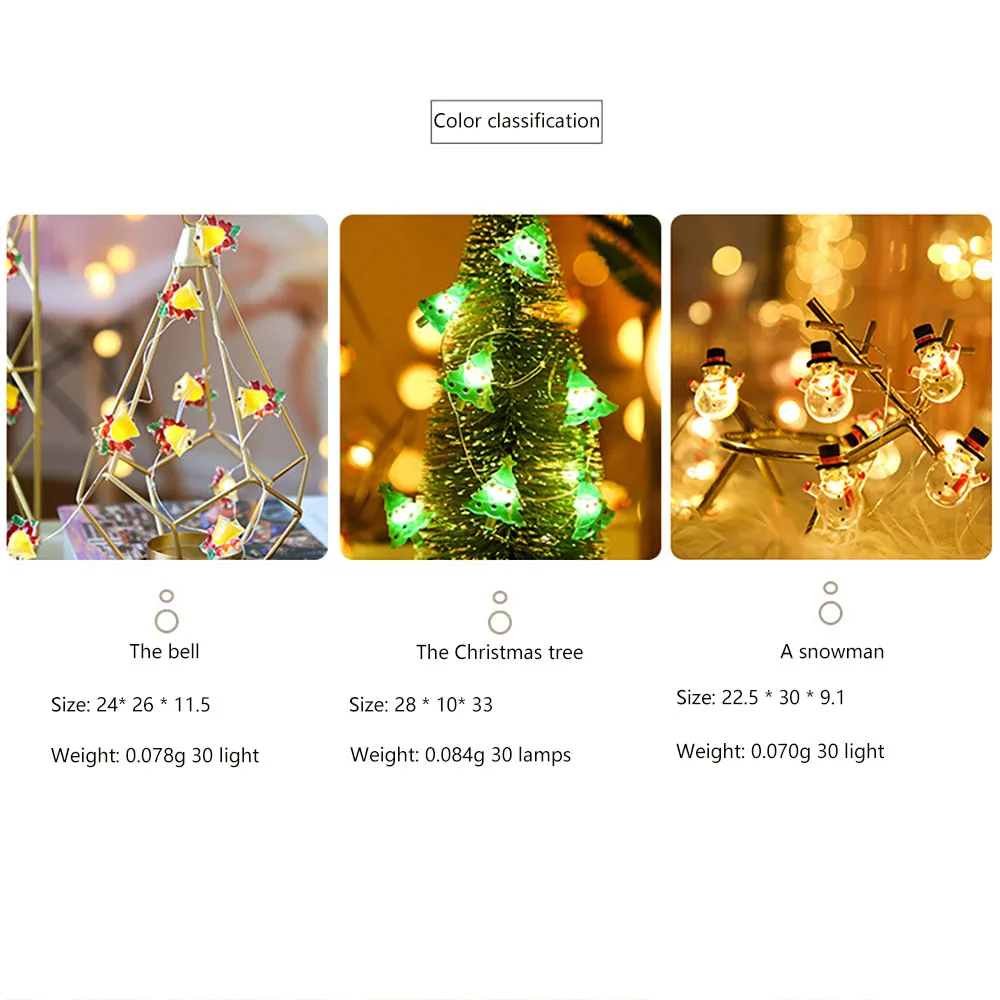 23M 25 LED Girlianda Šviesos Lemputės String Pasakų Žibintai Keičiamas Baltas Kabelis Lauko Wateproof Kalėdų Vestuves Apdaila