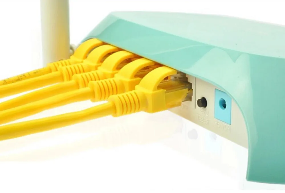 3M Geltonas Išorės Lauko Ethernet Kabelis Cat5e RJ45 Mažo pasipriešinimo Greičiau perduoti Duomenis, Nei Įprasto Tinklo Kabelis