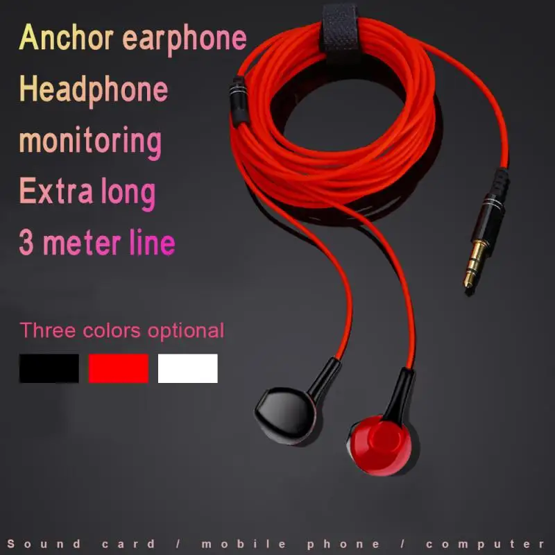 3m MP3 žemų dažnių garsiakalbis Super Ilgai, Laidai Ausinės ausyje Hearphones Ausinių Inkaro Gyventi Heavy Bass Triukšmą Ausinės Xiaomi