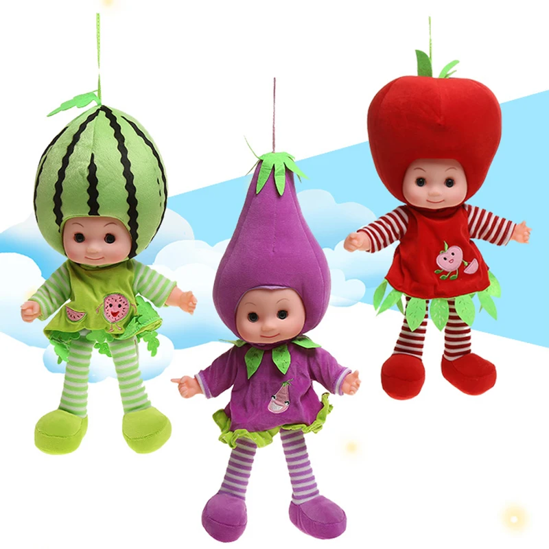 45cm Arbūzas Įdaryti Žaislas Kūdikiui Vaisių Lėlės Mielas Žaislas Daržovių Pliušinis Lėlės Medvilnės Įdaryti Pakabukas Vaikų Žaislai, Gimtadienio Dovanos