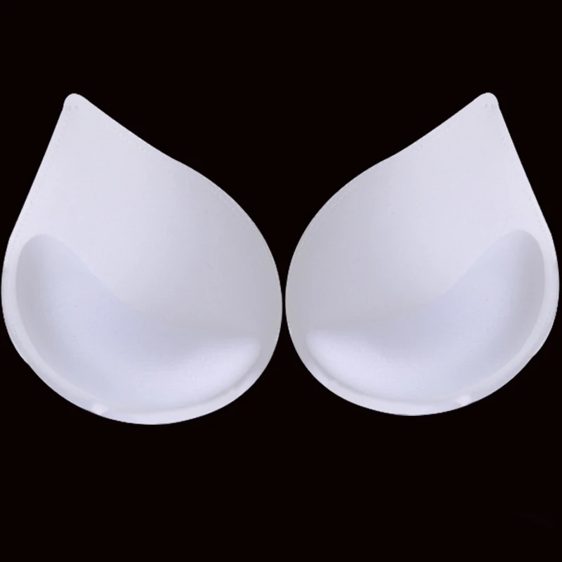 4PCS/2PAIR Keičiamajame Moterų Sponge Liemenėlė Padding Įdėklai maudymosi kostiumėlį Bikini Sexy Push Up Breast Enhancer Intymi Liemenėlė Priedai