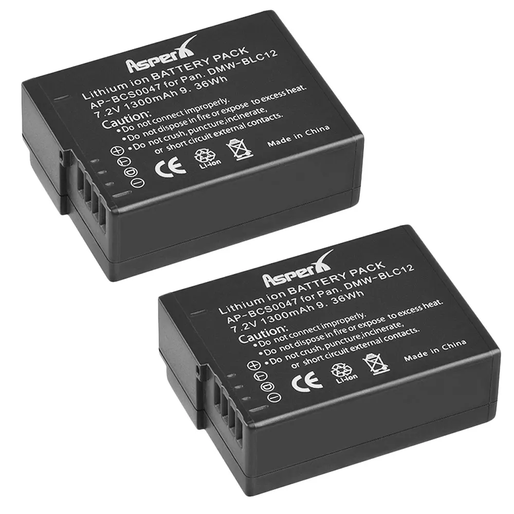 4× NT-BLC12 BLC12 NT-BLC12E NT-BLC12PP Baterijas + LED Dual Kroviklis Panasonic Lumix DMC-G85 FZ200 FZ1000 G5 G6 GH2 GX8