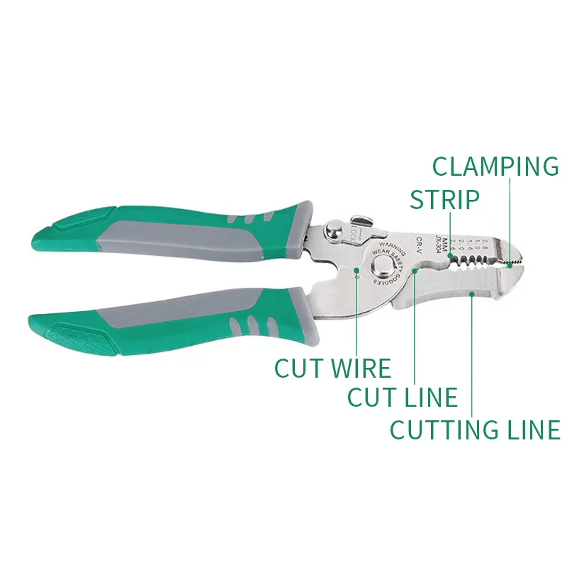 8.0-14 Abisolieren Wire stripper Elektrikas kabelis Elektrikas žirklės Traukiant replės Zangen werkzeuge schneiden
