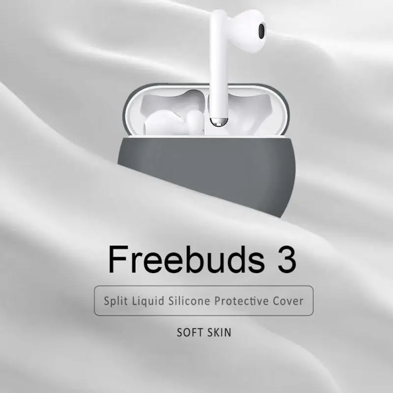 8 Spalvos Silikono Atveju Huawei FreeBuds 3 Apimti Atvejus, Spalvotų Apsaugos Subtilus Odos FreeBuds3 Pro