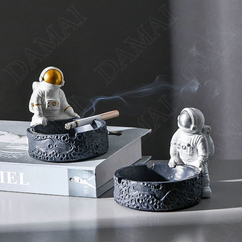 Astronautas Dervos Peleninę Kambarį Rūkymas Dėklas Office 