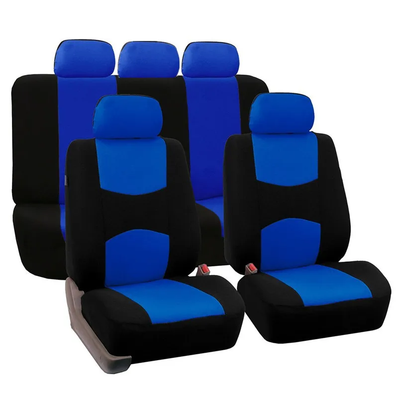 AUTO KEGAN Automobilių Sėdynių užvalkalai, Pilnas Komplektas Orui su 2mm Composite Sponge Už Megane 2 Bmw E46 E90 F10 Volkswagen Golf 4 5