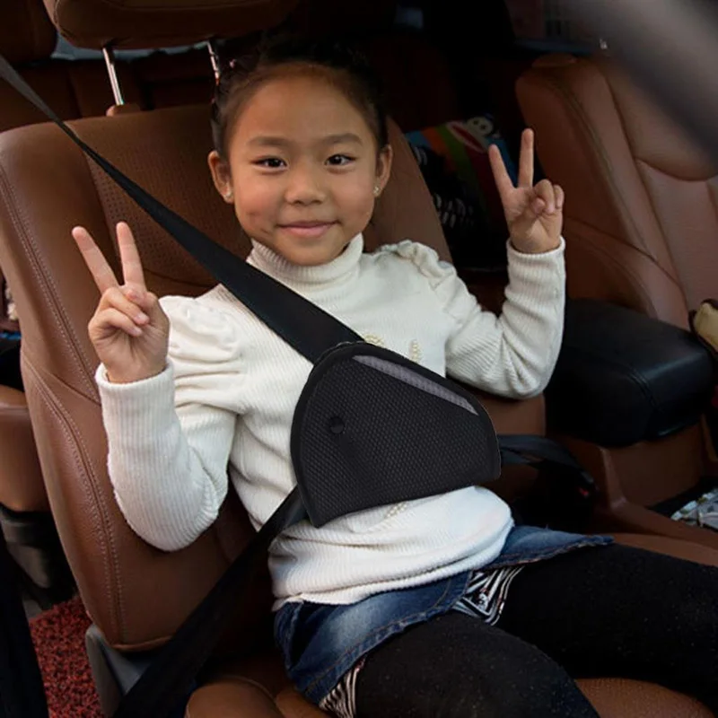 Automobilio Vaikų Saugos Padengti Peties Trikampis saugos Diržų Savininkas reguliuojanti medžiaga Atspari Raštas dėl Auto Saugių Automobilių Interjero Priedai
