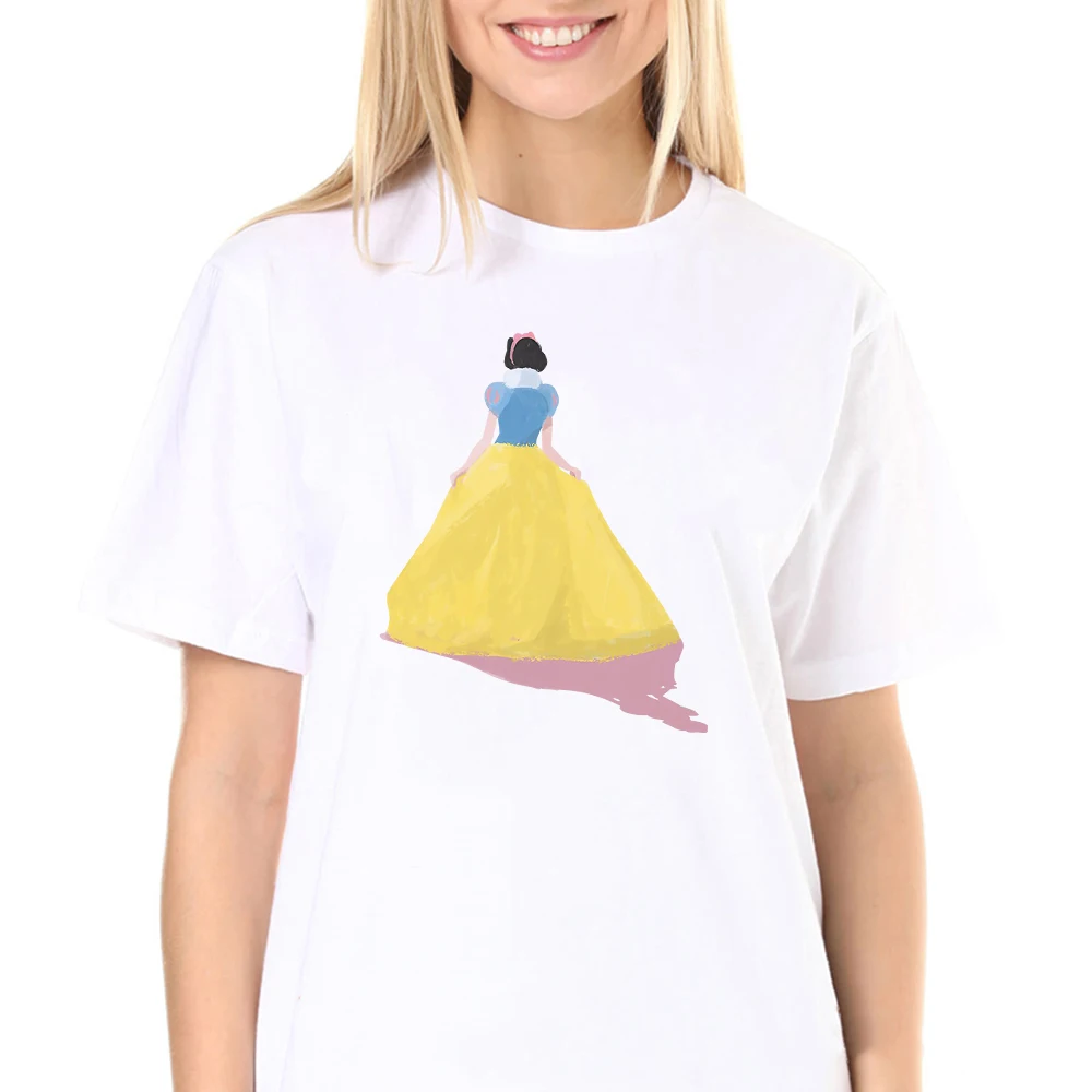Belle Grožio ir Žvėrys T-shirt Mielos Moterys Dovanų Marškinėlius Juokinga Trumpas Rankovės Grafinis Mergaitėms 