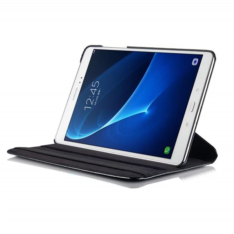 Case For Samsung Galaxy Tab 4 10.1 Tablet SM-T530/T531/T535 10.1 colių Atveju PU Odos 360 Besisukančio Stovo Dangtelis Su Stylus Pen