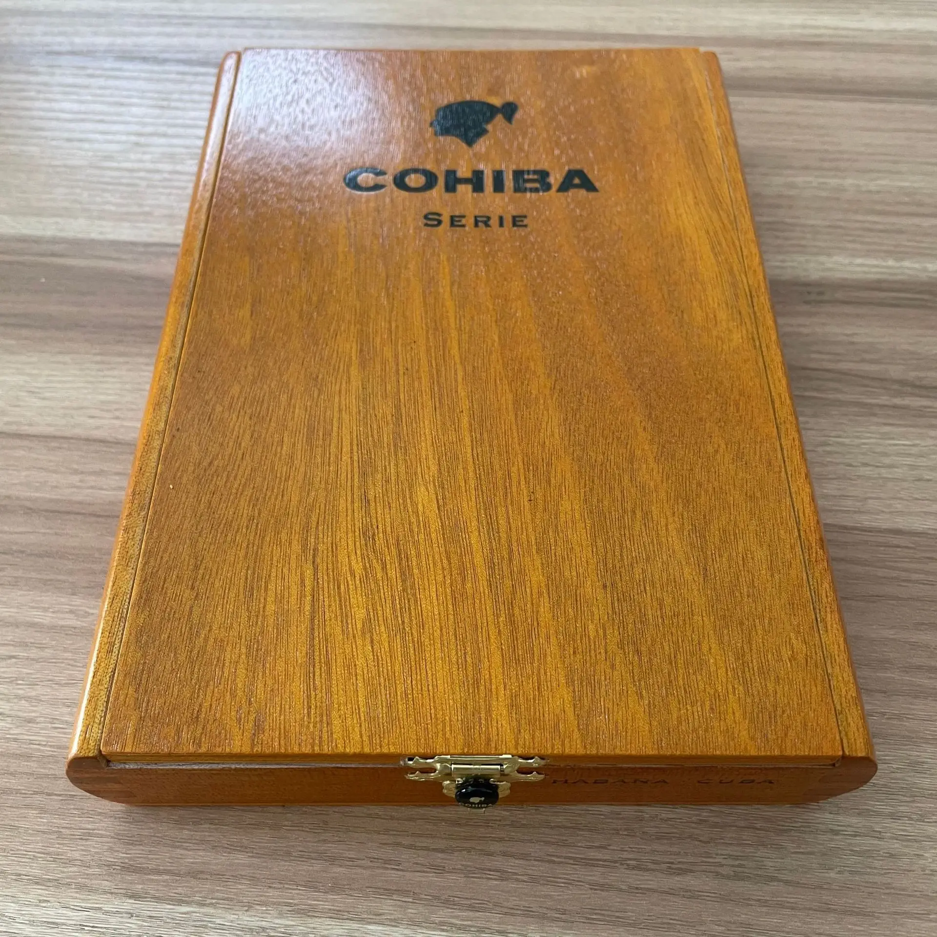 COHIBA Functional Humidor 6CTS Aluminum Cigar Tube Holder Box Factory Promot