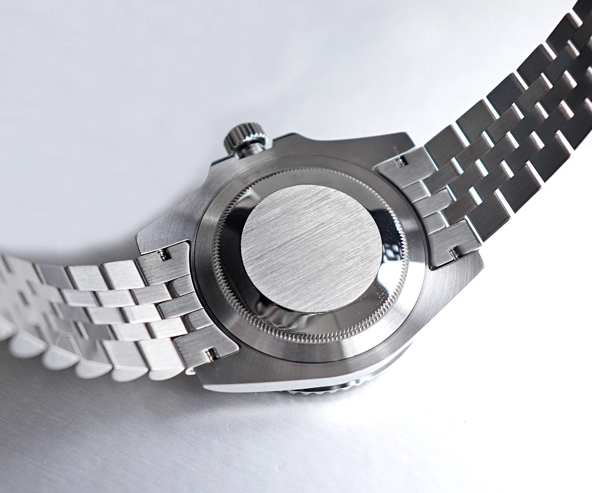 Cronos 2020 Prabangių Vyrų Mechaninis Laikrodis Nerūdijančio Plieno GMT Žiūrėti Top Brand Safyro Stiklas Vyrų Naras Laikrodžiai reloj hombre
