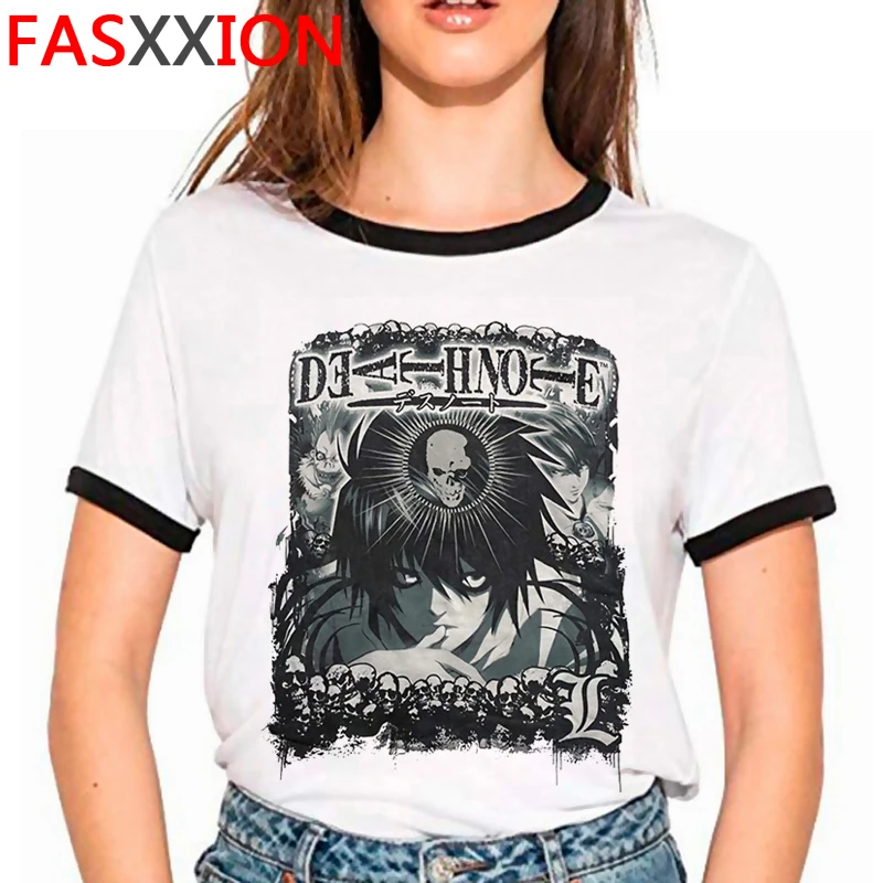 Death Note Shinigami Ryuk drabužius t-shirt vyrų pora drabužių tumblr kawaii ulzzang japonijos vasaros top kawaii