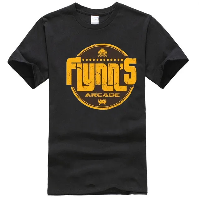 Derliaus Flynn ' s Arcade, t-marškinėliai , unisex derlius, t-marškinėliai, retro arcade tee