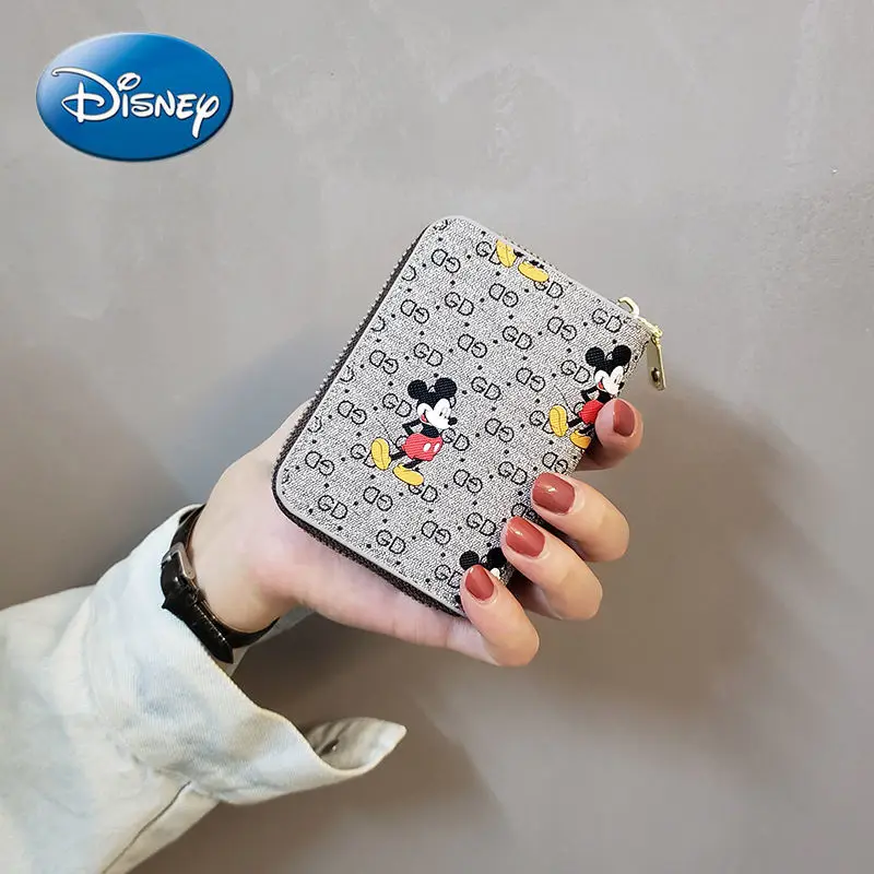 Disney Mickey Mouse Mergina Kortelės Turėtojas Europoje ir Amerikoje Organų Stiliaus Mados Monetos Rankinėje Mažų Monetų Piniginė kawaii vaikas piniginės