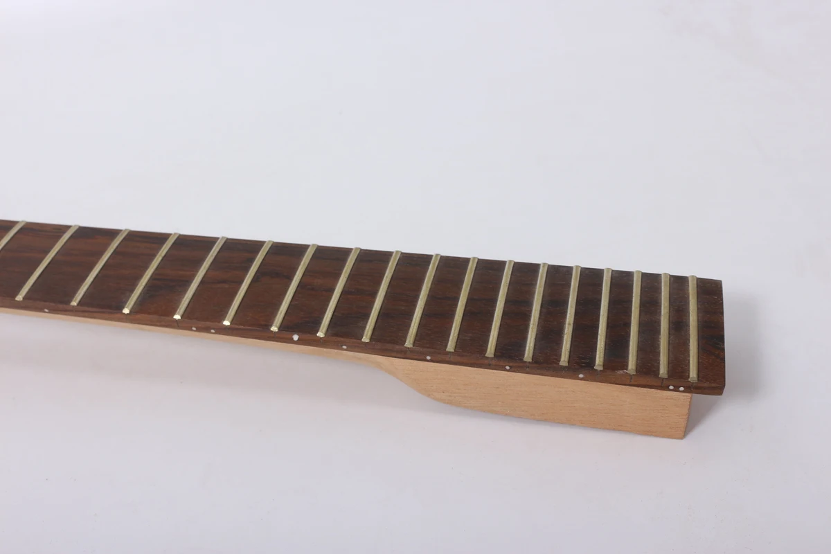 DP19 Raudonmedžio pagamintas Elektrinės Gitaros Kaklo 24 Nervintis 25.5 COLIŲ ebony Fretboard Nebaigtų #L3