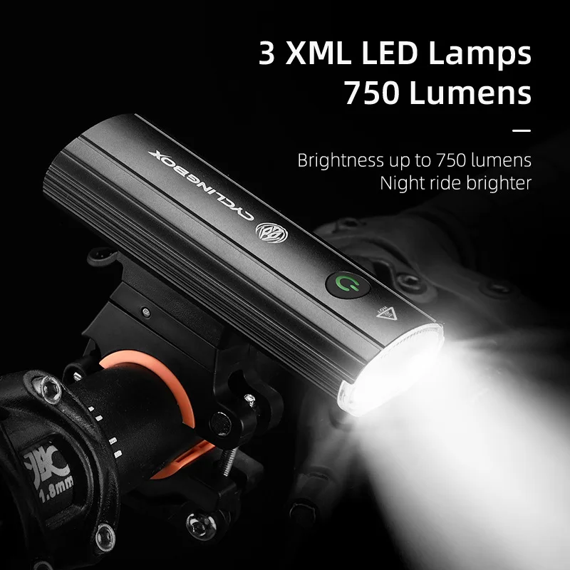 Dviratis Dviračio Lemputė USB LED Įkrovimo Rinkinys Kalnų Ciklo Priekio Atgal Žibintų Lempos Žibintuvėlis 2021 Dropship