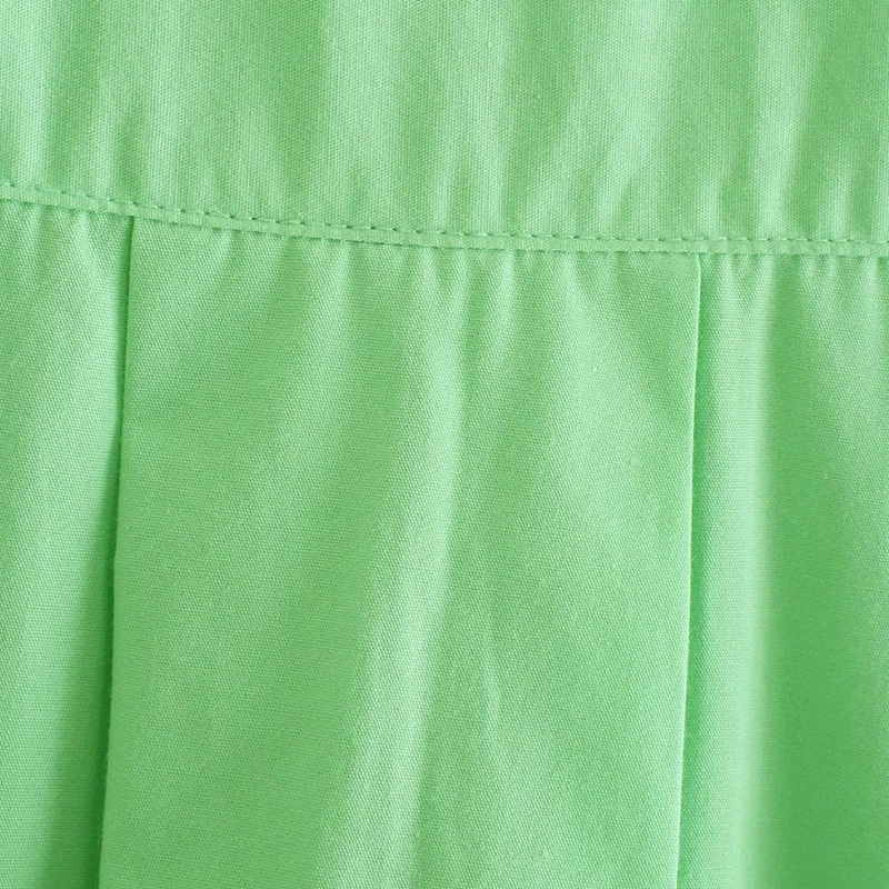Elegantiški Žaliai Mygtukus Aukštyn Palaidinė Shit Negabaritinių Marškinėliai Moterims 2021 Kietas Stilius Atostogų Mados Marškinėliai Moteriška Ilgai Viršų