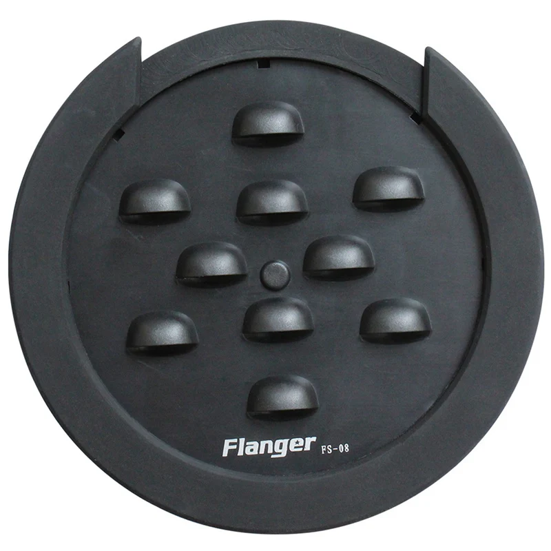 Flanger FS-08 2 Vnt Gitaros Garso Padengti Aukščio Akustinė Gitara Atsiliepimus Slopinantys Garso angos Dangtelį 100mm ABS