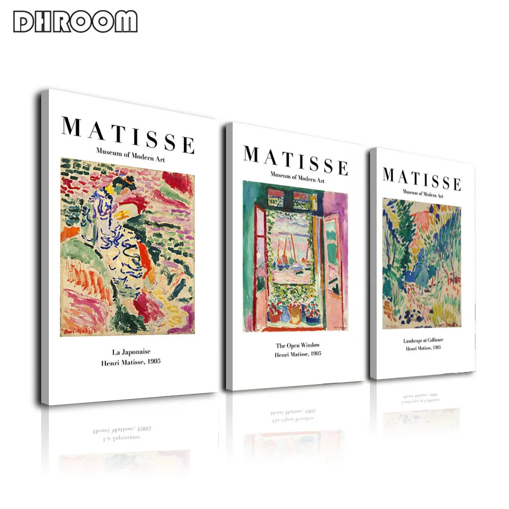 Henri Matisse Drobė Spausdinti Plakatai Matisse Plakatas su karkasu Kambarių Apdaila Matisse Tapybos Sienos Meno Svetainės Namų Dekoro