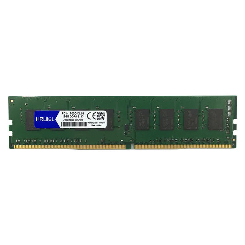 HRUIYL DDR4 4GB 8GB 16GB 2133MHz DDR 4 16G 8G 4G 2133 MHZ PC4-17000U PC motheboard Atminties ram Desktop 