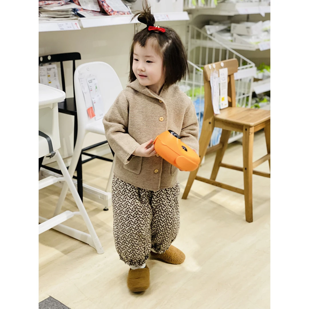 Imakokoni gėlių medvilnės kelnės vaikų drabužių originalaus dizaino Japanese storas šiltas atsitiktinis kelnės mergaitėms rudens ir žiemos 20