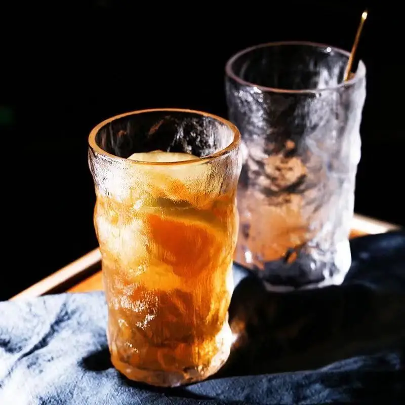 Japonų Stiliaus Ledynas Modelis Stiklo Buitiniai Vandens Puodelį Arbatos Puodelio Viskio Stiklo Matinio Kavos Puodelio Sulčių Taurė