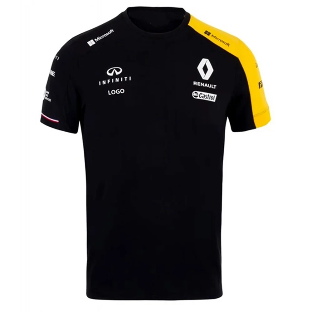 Karšto Pardavimo Marškinėliai F1 Renault Komanda Vienodas Vasaros Naują Greito Džiovinimo Kvėpuojantis Viršus Trumpomis Rankovėmis 2021 Formulė Vienas Oficiali Svetainė