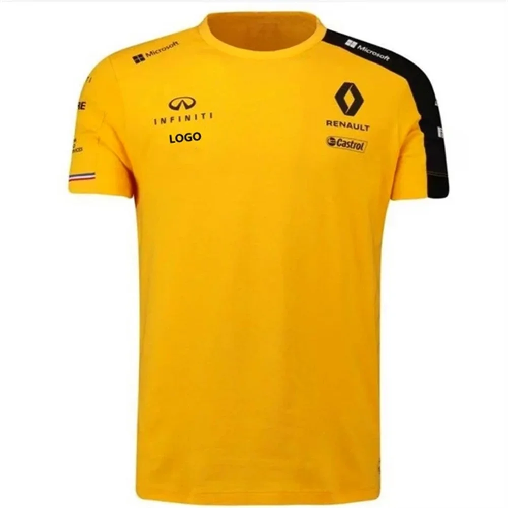 Karšto Pardavimo Marškinėliai F1 Renault Komanda Vienodas Vasaros Naują Greito Džiovinimo Kvėpuojantis Viršus Trumpomis Rankovėmis 2021 Formulė Vienas Oficiali Svetainė