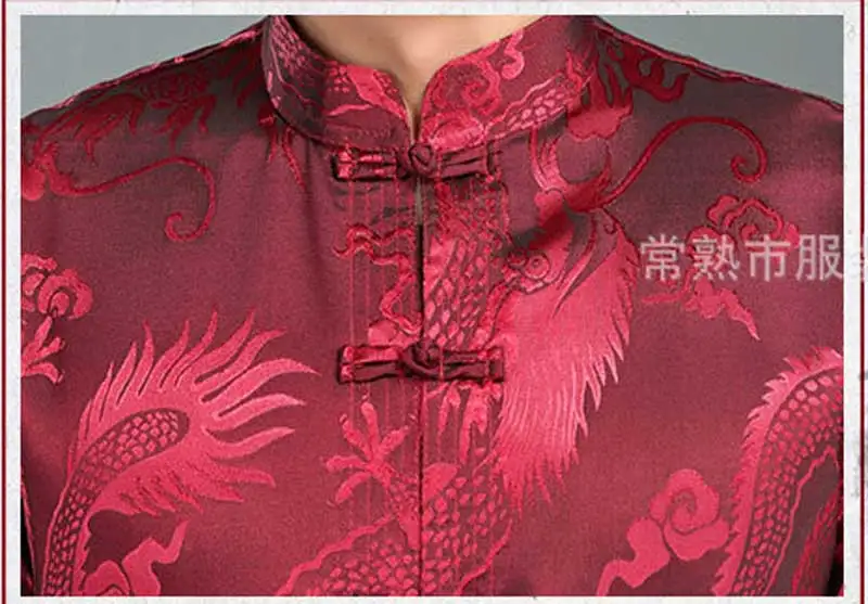 Kinijos Drakonas Siuvinėjimo Hanfu Vyrų Topai Marškinėliai Wu Tang Clan Kietuoju Lino Chi Wushu Apranga Derliaus Kinija Marškinėliai Drabužių 3XL