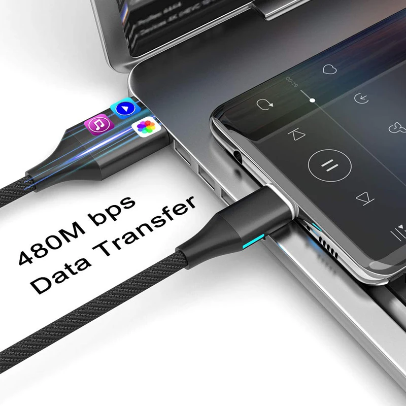 Laidą Įkrovimo Micro usb Magnetinio kroviklių Samsung GALAXY J6+ Kabelis, Įkroviklis, Micro USB Laidas