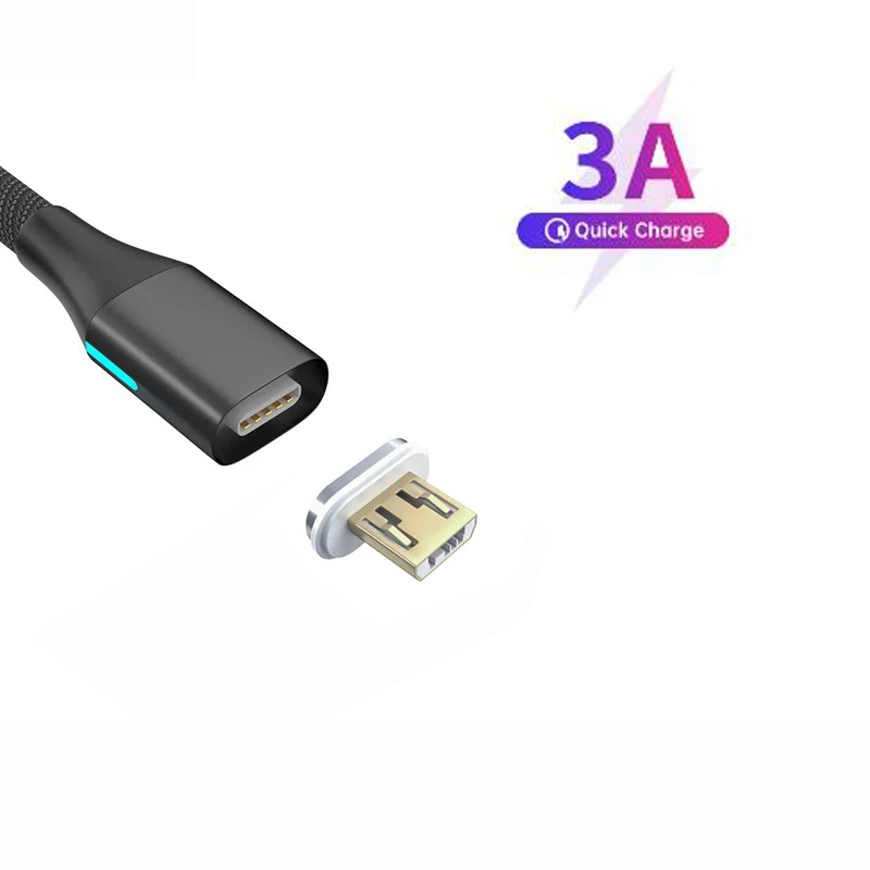 Laidą Įkrovimo Micro usb Magnetinio kroviklių Samsung GALAXY J6+ Kabelis, Įkroviklis, Micro USB Laidas