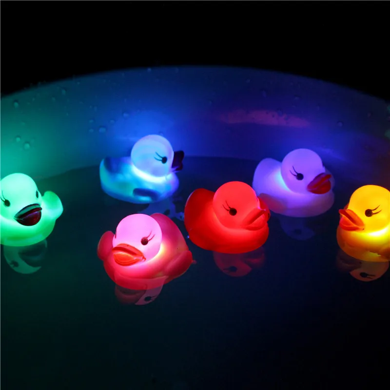 LED Vandens Indukcijos Šviesos Antys Įdomus Žaislai Vaidina Žvejybos Žaislas Žaisti Antis Dušo Vandens Maudyklų, Žaislai Vaikams, Gimtadienio Dovanos
