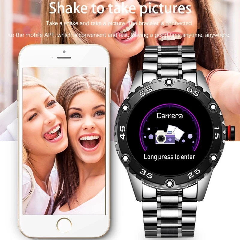 LIGE Vyrų Smart Watch Širdies ritmo Monitoringo Smartwatch Vandeniui Fitness Tracker Pedometer Sporto Smart Watch Vyrai 