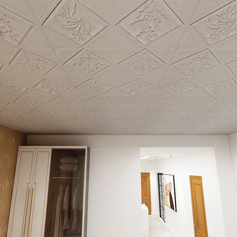 Lipni 3D Plytų Sienų Lipdukai Lipdukai namuose 35 * 35 cm, Meno Tapetai 