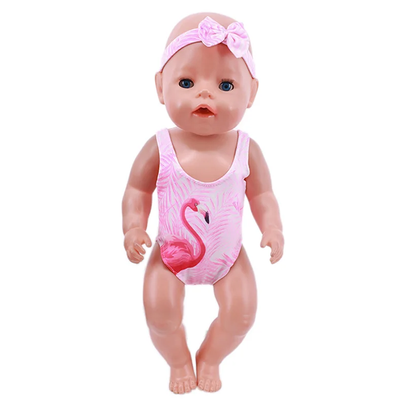Lėlės Drabužių Vienaragis Undinė Maudymosi 18 Colių Amerikos&43CM Reborn Baby Naujas Gimęs Zaps Kartos Supjaustyti Lėlės Aksesuaras Mergina Žaislai