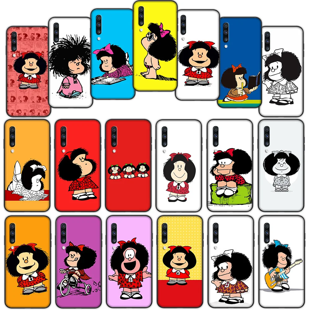 Mafalda Minkštas Viršelis Atveju, Samsung Galaxy A10 A10S A20 A30 A20S A20E A30S A40 A40S A50 A50S A70 A70S