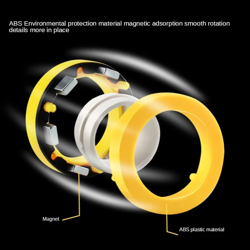 Magnetinis žiedas Fidget Suktuko magnetinis žiedas Įtempių žaislas dropshipping 2021 geriausiai parduodamų produktų nerimo ir streso pagalbos
