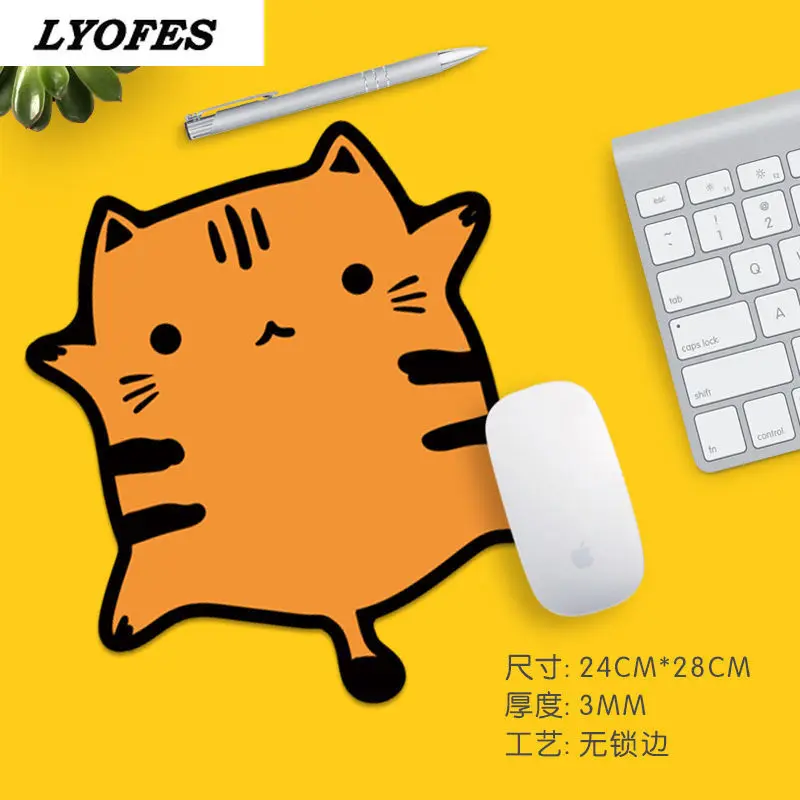 Mielas Pelės Mygtukai Deskpad Žaidimų Kawaii katė Stalas Trinkelėmis Kilimėliai rašomasis Stalas Kilimėlis 